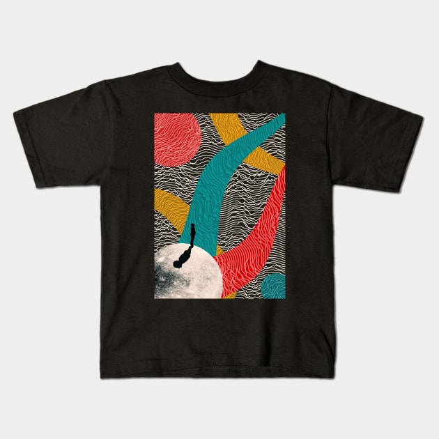 Vibration Kids T-Shirt by divangraphik